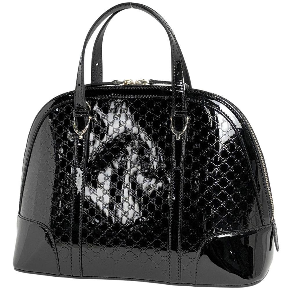 GUCCI Authentic Black Leather Bag